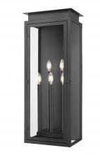 Z-Lite 5018XL-BK - 5 Light Outdoor Wall Light