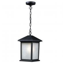 Z-Lite 507CHM-BK - 1 Light Outdoor Chain Mount Ceiling Fixture