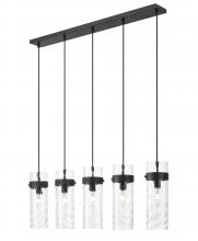 Z-Lite 7002P5-5L-MB - 5 Light Linear Chandelier