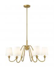 Z-Lite 7509-6-32MGLD - 6 Light Chandelier