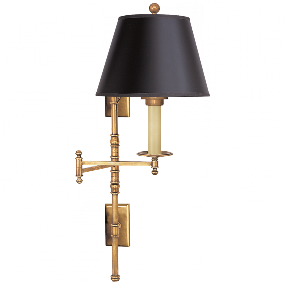 Dorchester Double Backplate Swing Arm