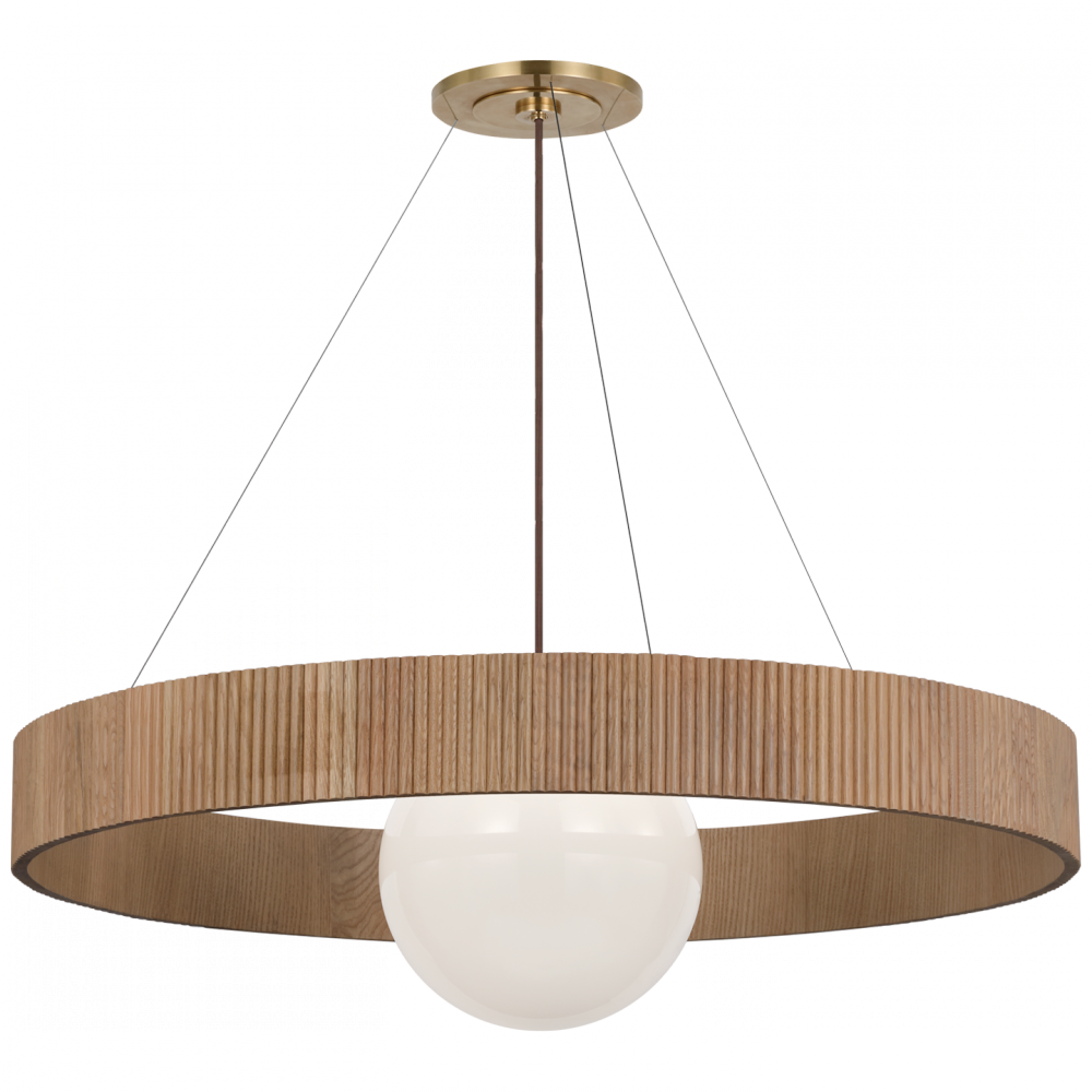 Arena 53&#34; Ring and Globe Chandelier