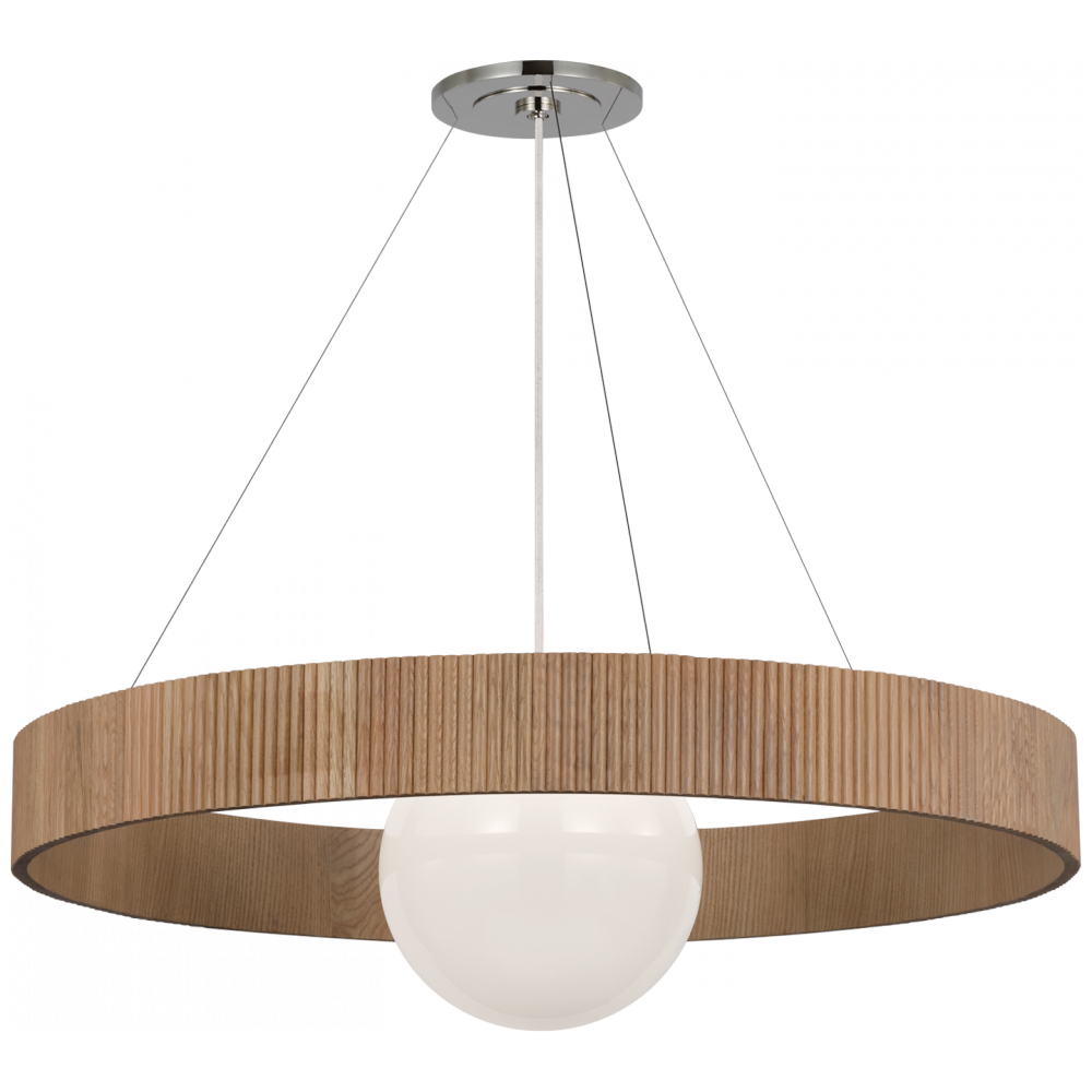 Arena 53&#34; Ring and Globe Chandelier