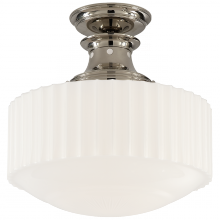 Visual Comfort & Co. Signature Collection TOB 5150PN-WG - Milton Road Flush Mount