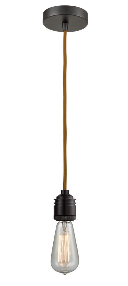 Winchester - 1 Light - 2 inch - Oil Rubbed Bronze - Cord hung - Mini Pendant