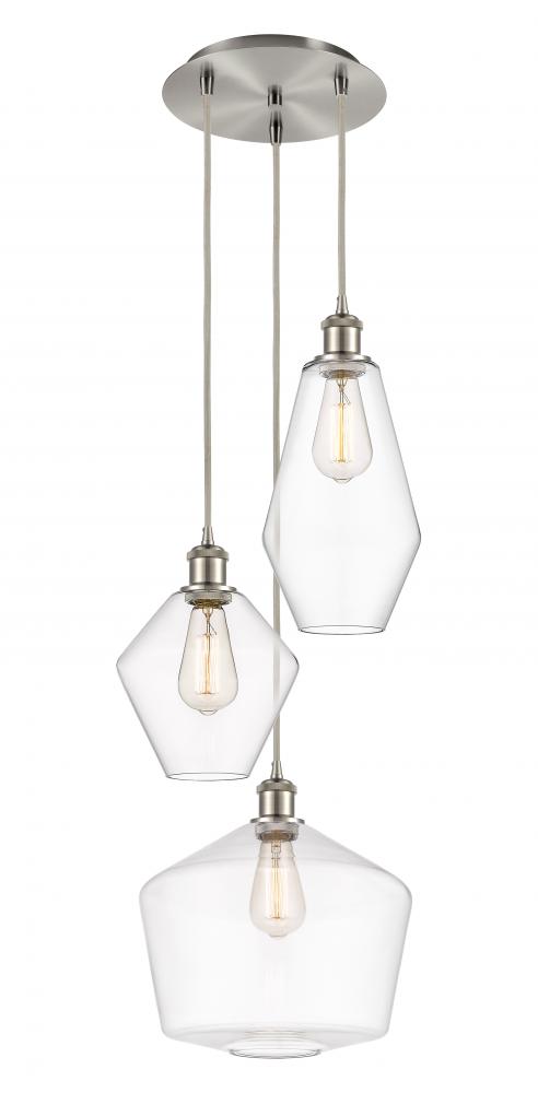 Cindyrella 3 Light 14 inch Multi-Pendant