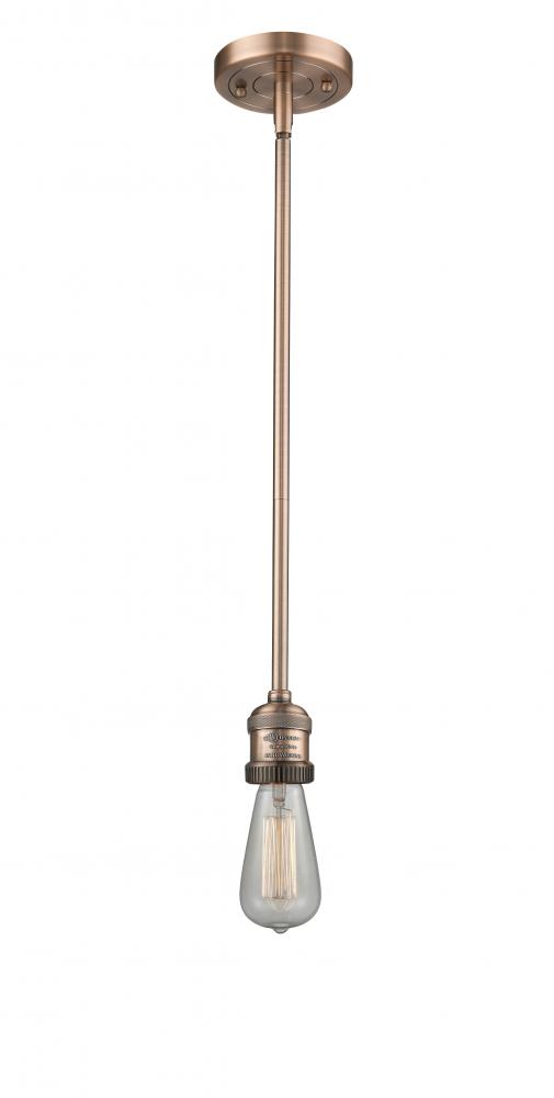 Bare Bulb 1 Light Mini Pendant