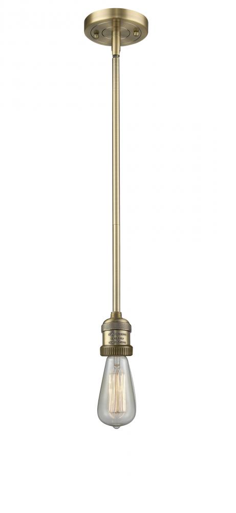 Bare Bulb 1 Light Mini Pendant