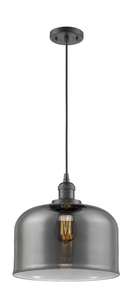 Bell - 1 Light - 12 inch - Oil Rubbed Bronze - Cord hung - Mini Pendant