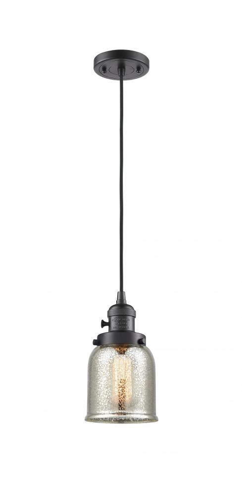 Bell - 1 Light - 5 inch - Oil Rubbed Bronze - Cord hung - Mini Pendant