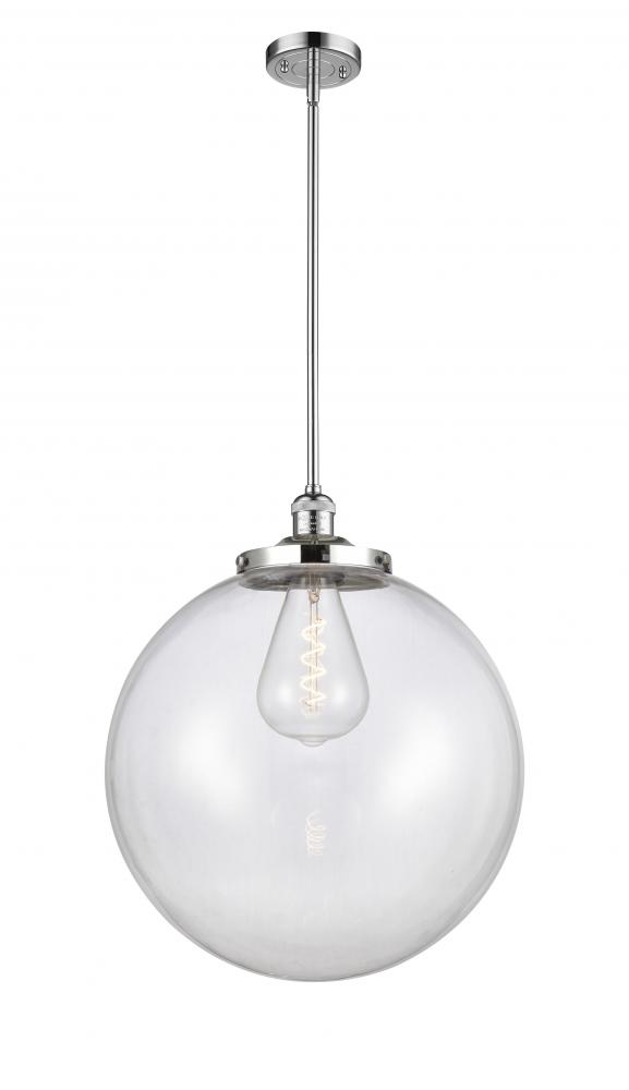 Beacon - 1 Light - 18 inch - Polished Chrome - Stem Hung - Pendant