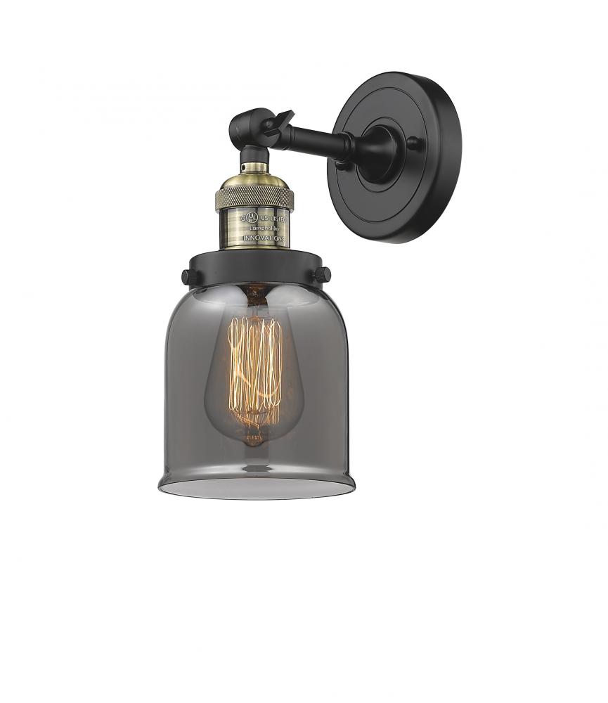 Bell - 1 Light - 5 inch - Black Antique Brass - Sconce