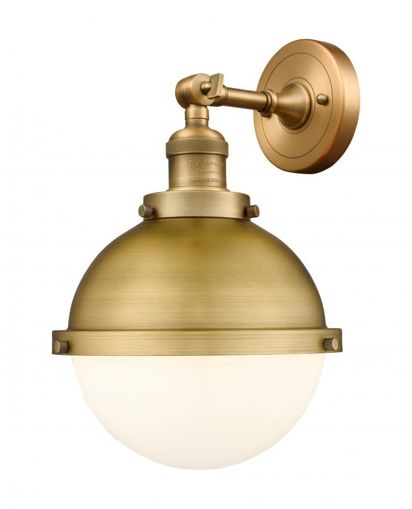 Hampden - 1 Light - 9 inch - Brushed Brass - Sconce