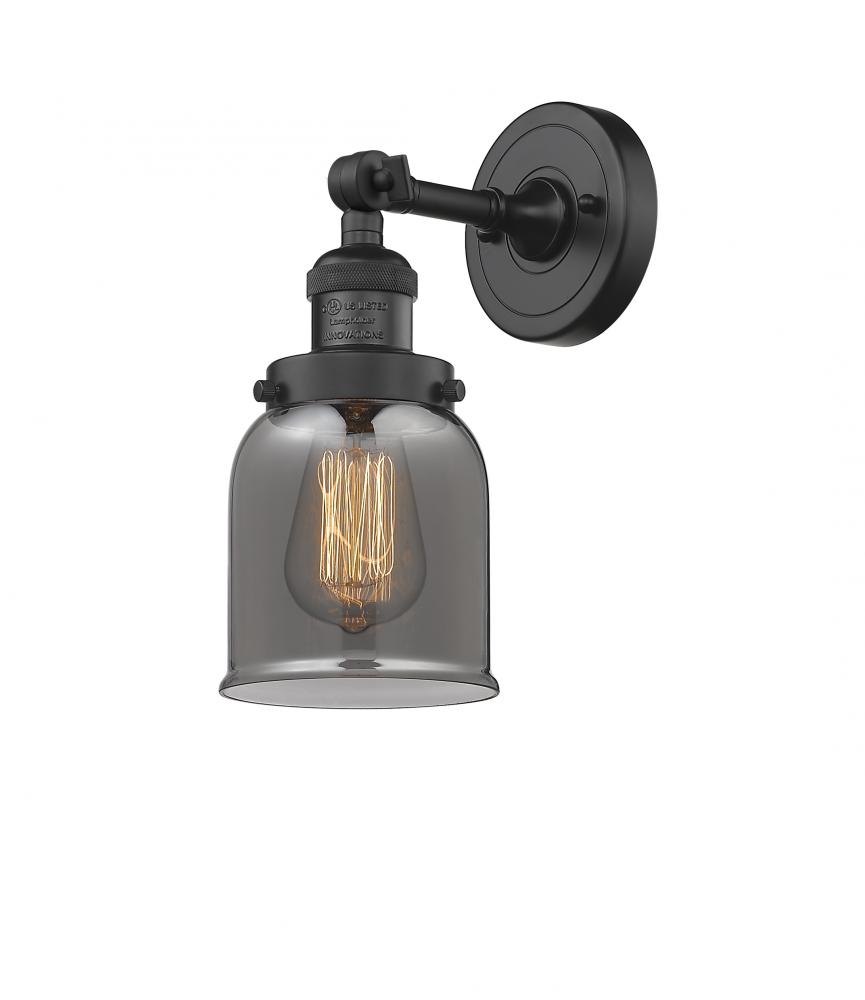 Bell - 1 Light - 5 inch - Matte Black - Sconce