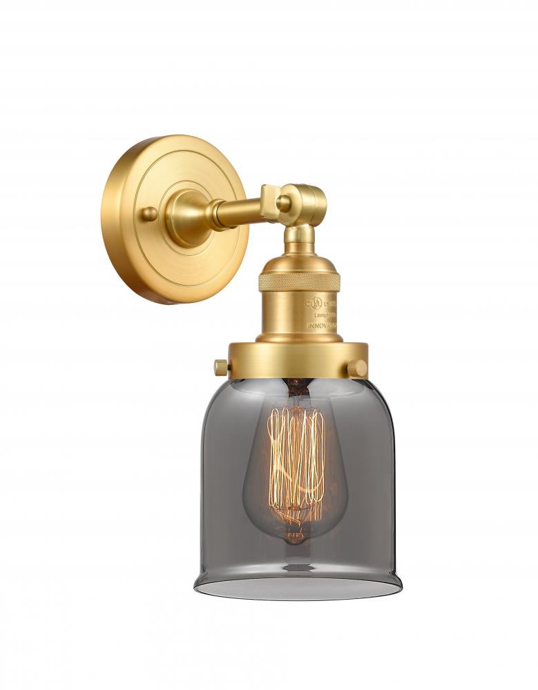 Bell - 1 Light - 5 inch - Satin Gold - Sconce