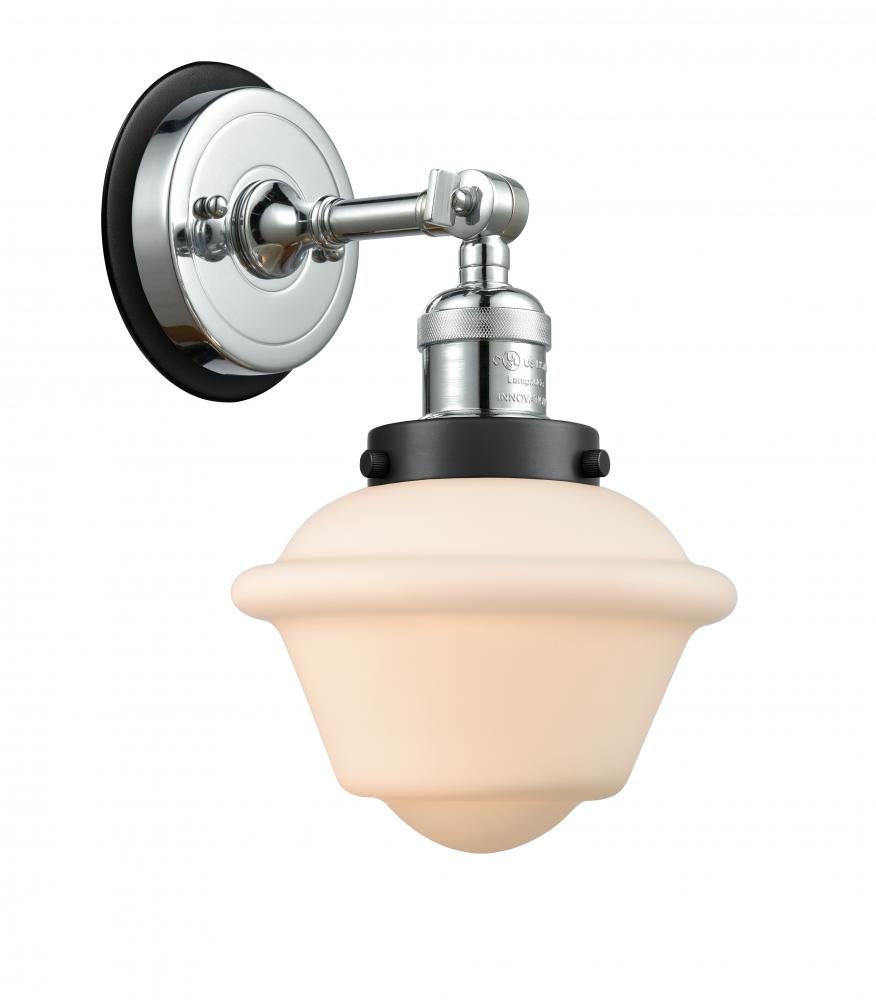 Oxford - 1 Light - 8 inch - Polished Chrome - Sconce