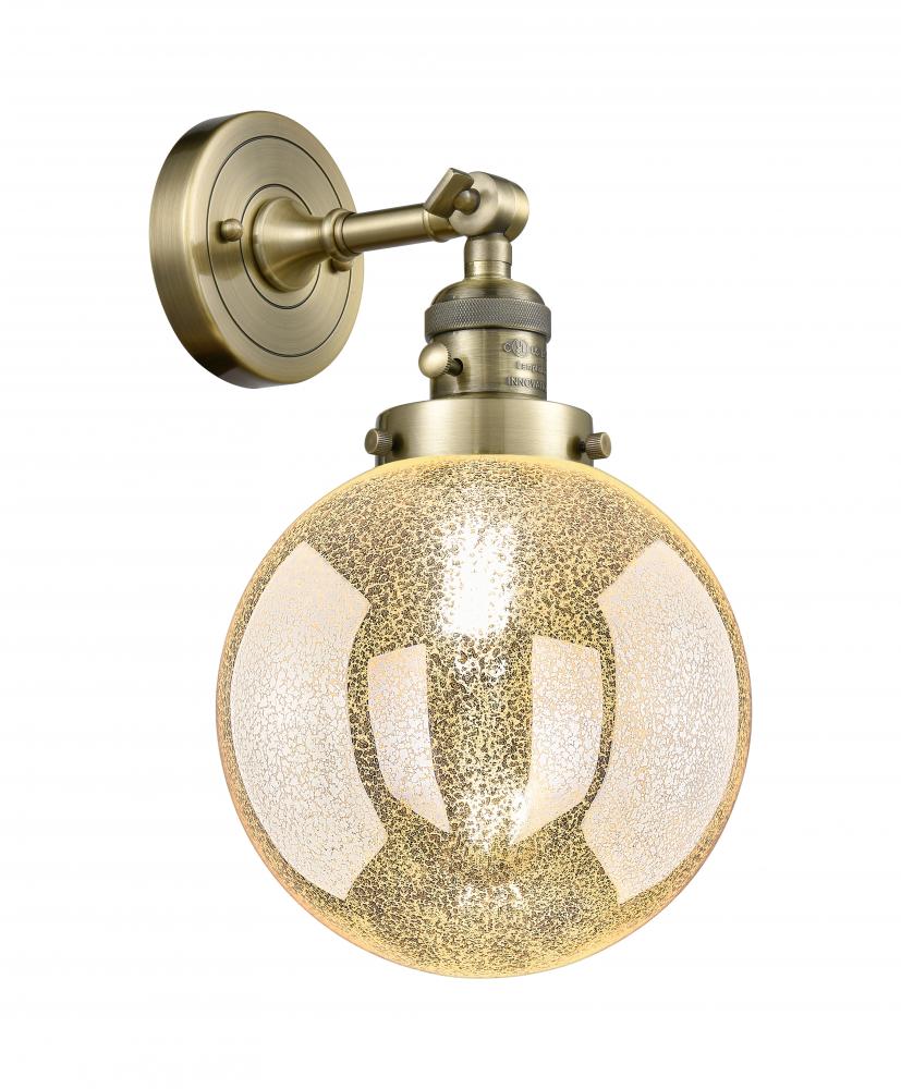 Beacon - 1 Light - 8 inch - Antique Brass - Sconce