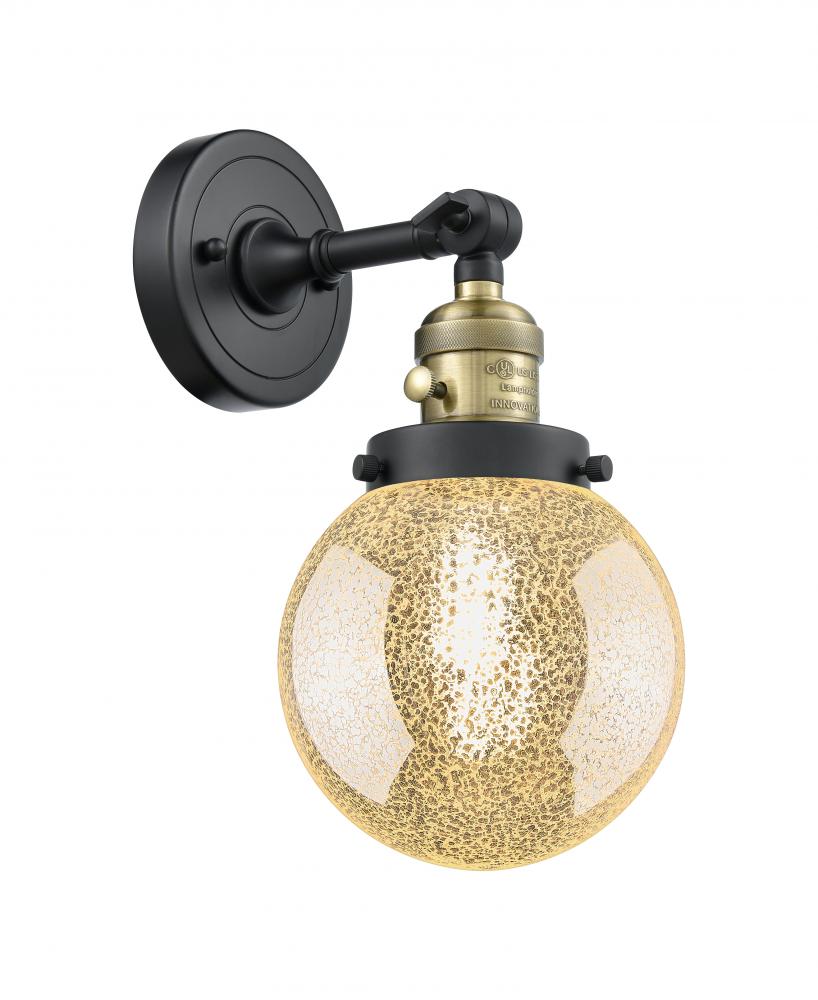 Beacon - 1 Light - 6 inch - Black Antique Brass - Sconce