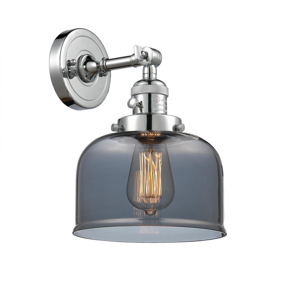 Bell - 1 Light - 8 inch - Polished Chrome - Sconce