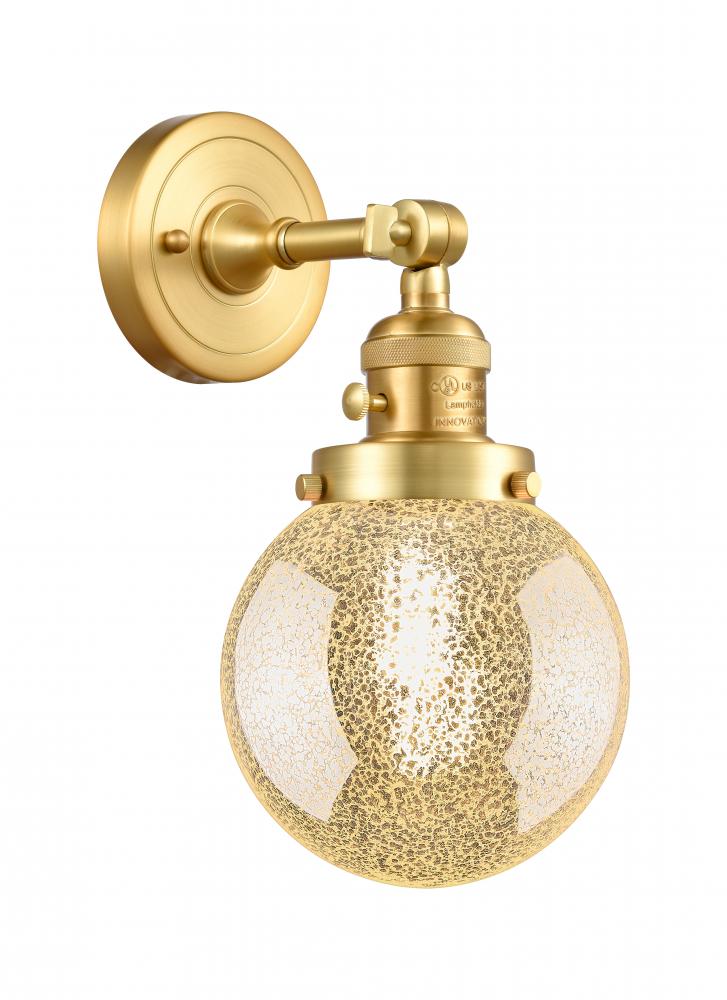 Beacon - 1 Light - 6 inch - Satin Gold - Sconce