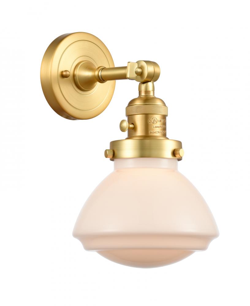 Olean - 1 Light - 7 inch - Satin Gold - Sconce