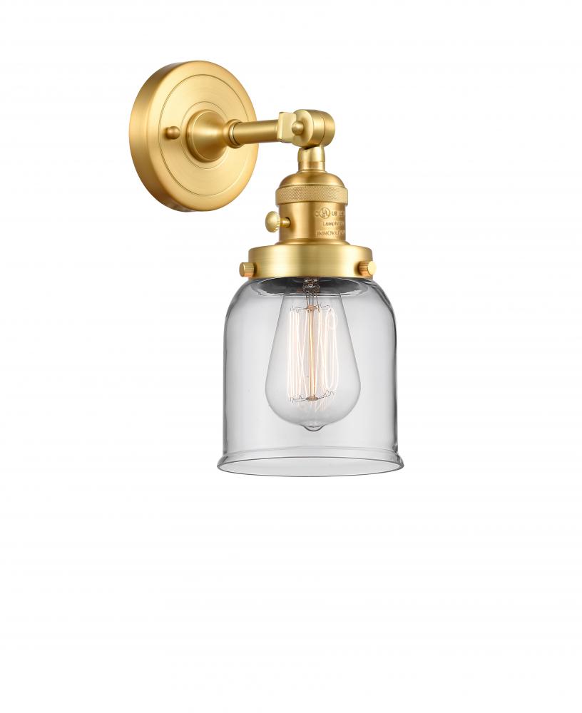 Bell - 1 Light - 5 inch - Satin Gold - Sconce