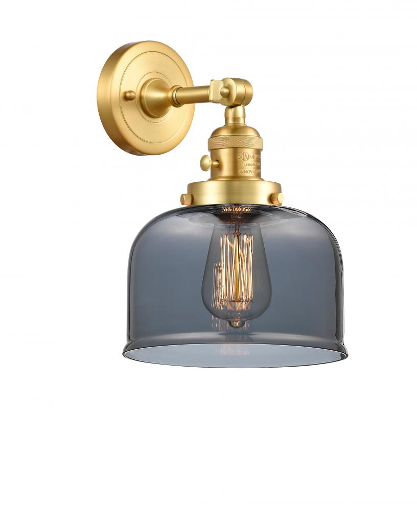 Bell - 1 Light - 8 inch - Satin Gold - Sconce