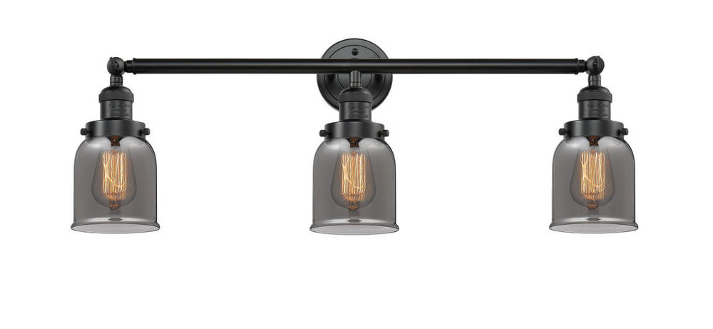 Bell - 3 Light - 30 inch - Oil Rubbed Bronze - Bath Vanity Light