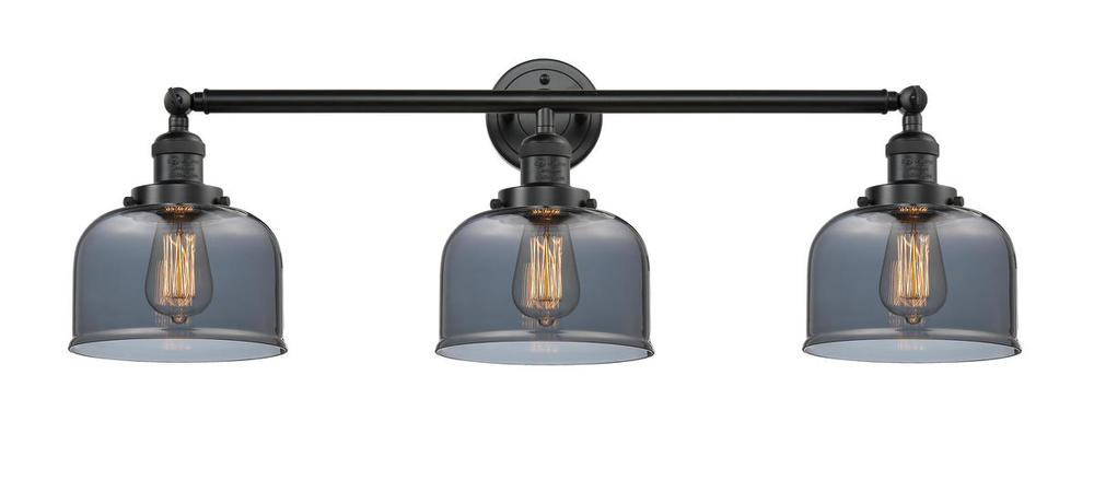 Bell - 3 Light - 32 inch - Oil Rubbed Bronze - Bath Vanity Light