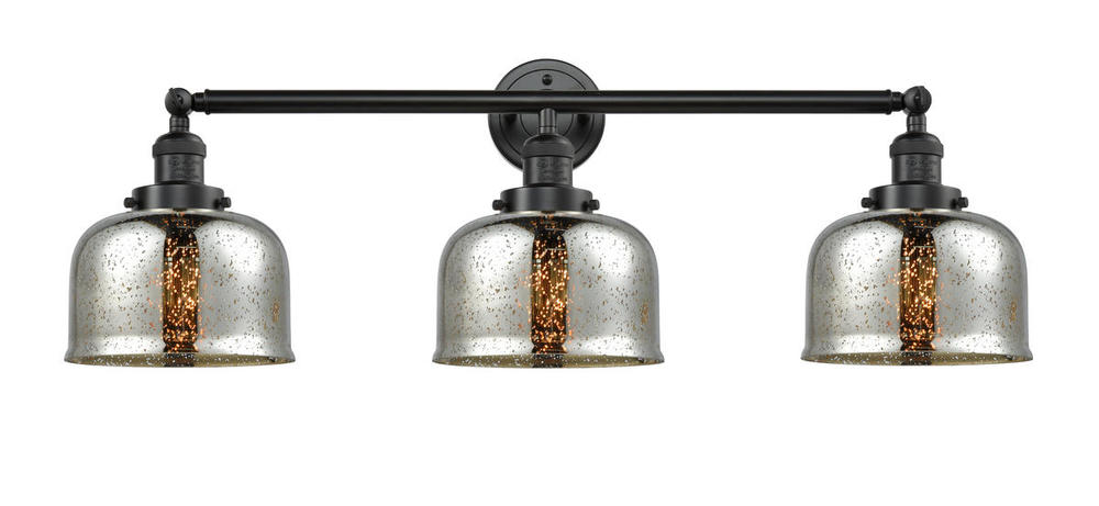 Bell - 3 Light - 32 inch - Oil Rubbed Bronze - Bath Vanity Light