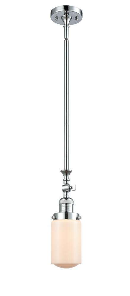 Dover - 1 Light - 5 inch - Polished Chrome - Stem Hung - Mini Pendant