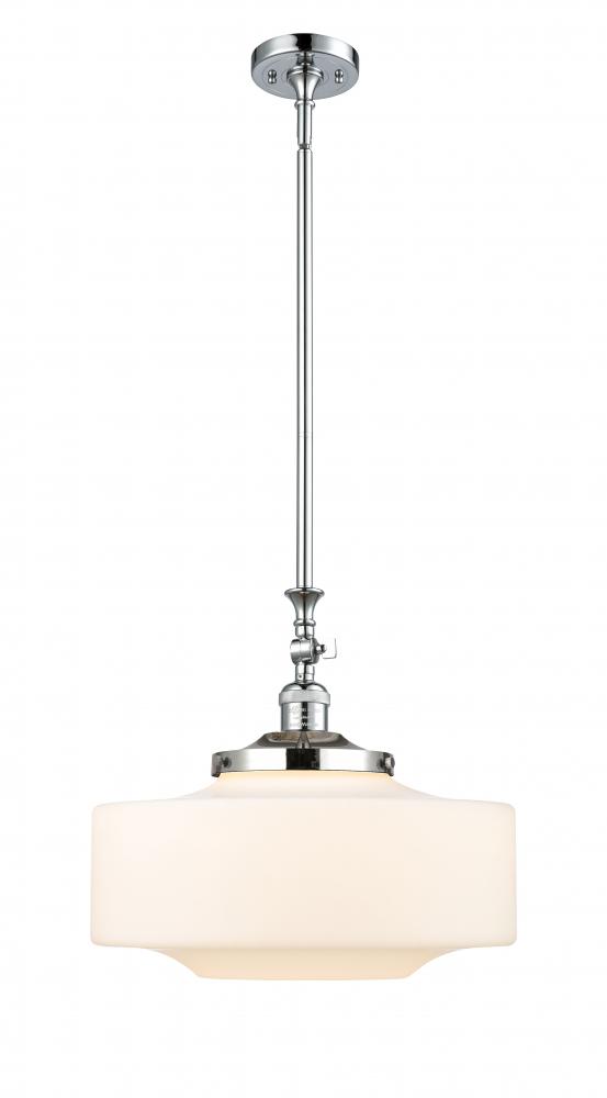 Bridgeton - 1 Light - 16 inch - Polished Chrome - Stem Hung - Mini Pendant