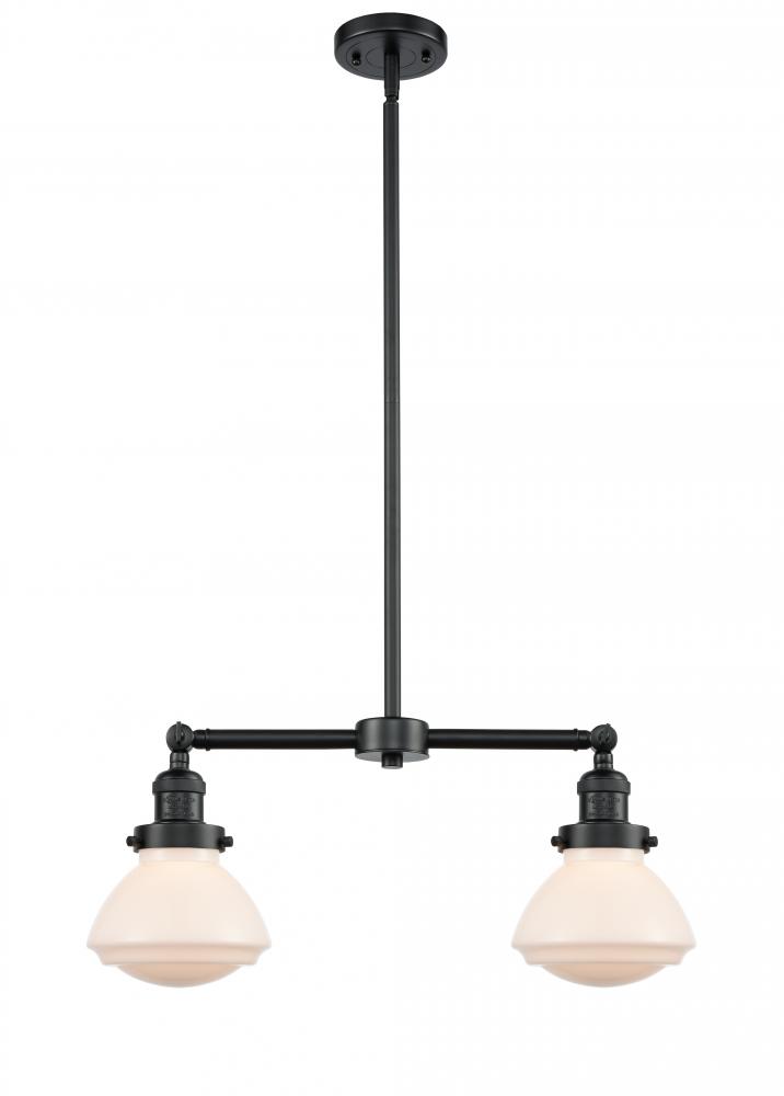 Olean - 2 Light - 22 inch - Oil Rubbed Bronze - Stem Hung - Island Light