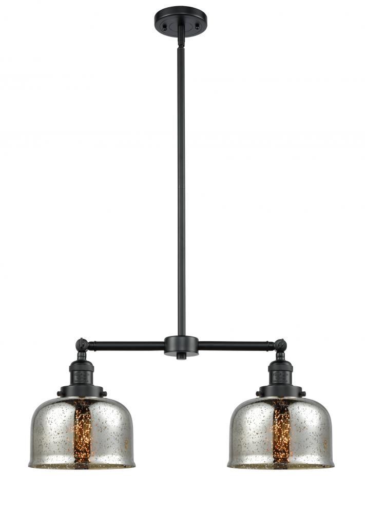 Bell - 2 Light - 24 inch - Oil Rubbed Bronze - Stem Hung - Island Light