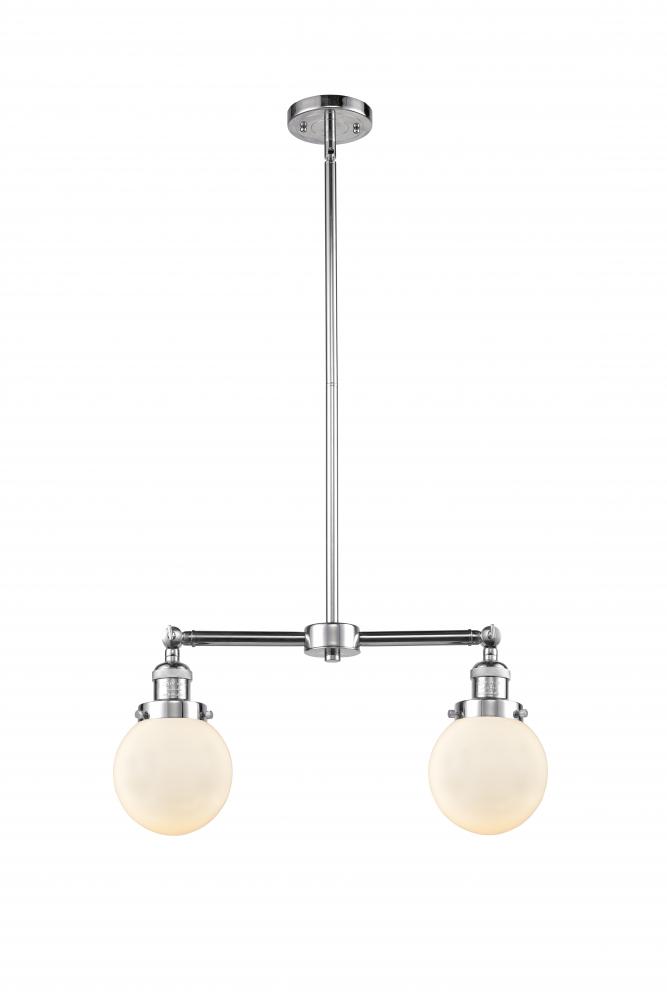 Beacon - 2 Light - 23 inch - Polished Chrome - Stem Hung - Island Light