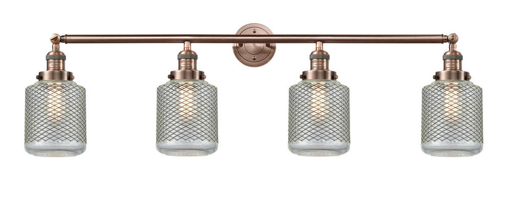 Stanton - 4 Light - 44 inch - Antique Copper - Bath Vanity Light