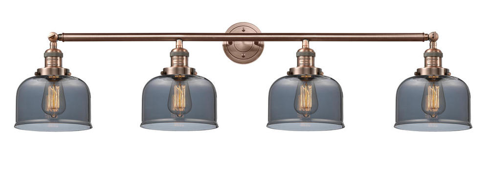 Bell - 4 Light - 44 inch - Antique Copper - Bath Vanity Light