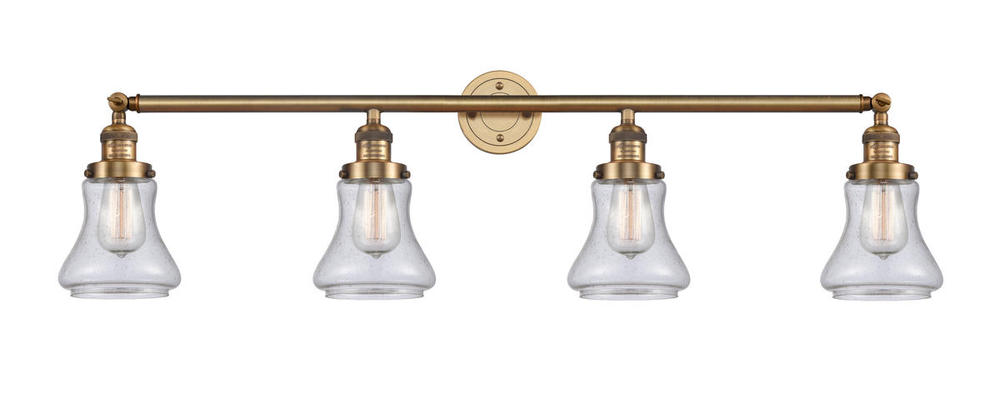 Bellmont - 4 Light - 42 inch - Brushed Brass - Bath Vanity Light