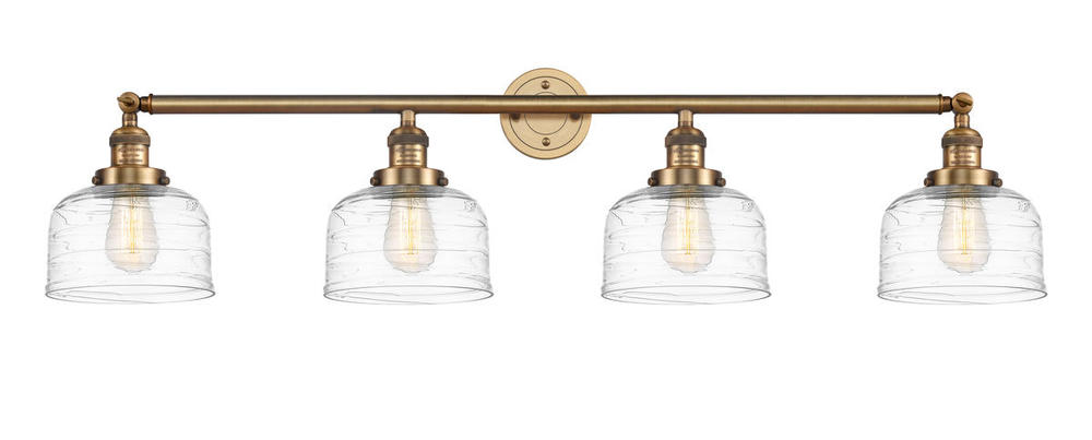 Bell - 4 Light - 44 inch - Brushed Brass - Bath Vanity Light