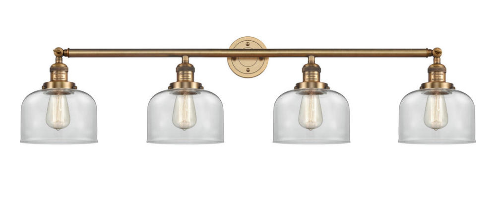 Bell - 4 Light - 44 inch - Brushed Brass - Bath Vanity Light