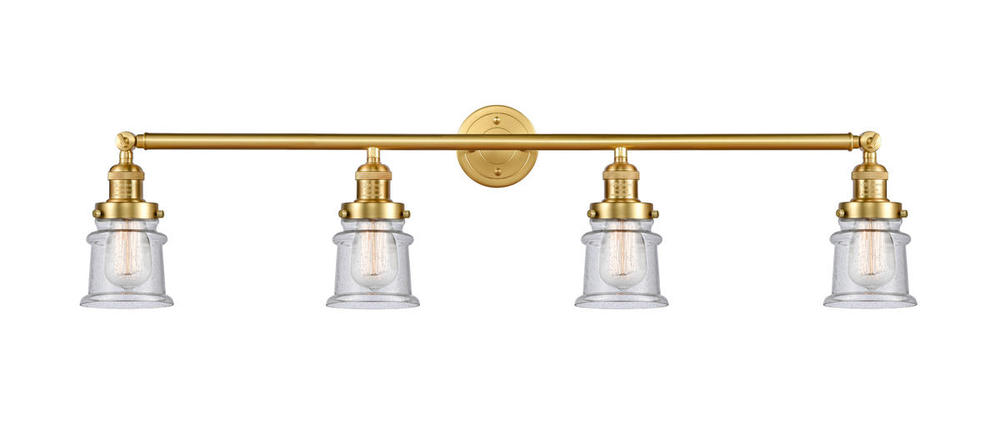 Canton - 4 Light - 42 inch - Satin Gold - Bath Vanity Light