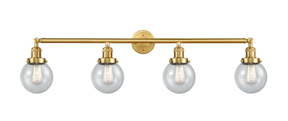 Beacon - 4 Light - 42 inch - Satin Gold - Bath Vanity Light