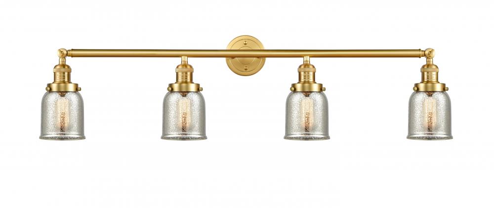 Bell - 4 Light - 43 inch - Satin Gold - Bath Vanity Light