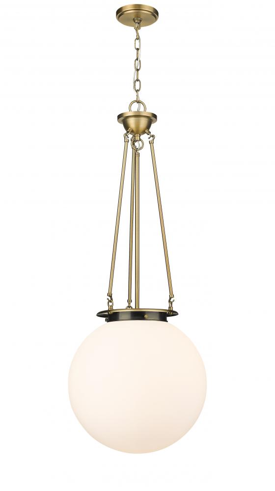 Beacon - 1 Light - 16 inch - Brushed Brass - Chain Hung - Pendant