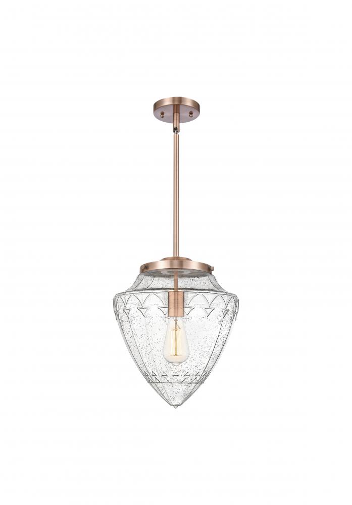 Beacon - 1 Light - 16 inch - Antique Copper - Stem Hung - Pendant