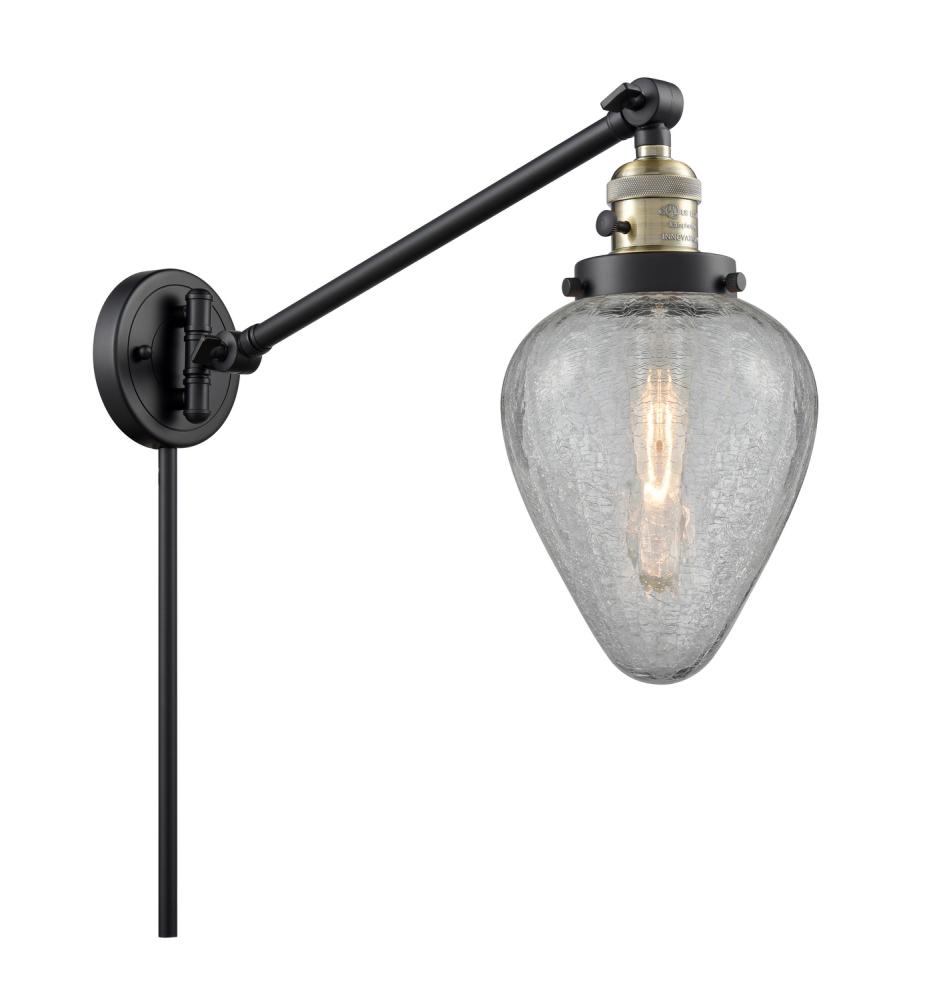 Geneseo - 1 Light - 8 inch - Black Antique Brass - Swing Arm