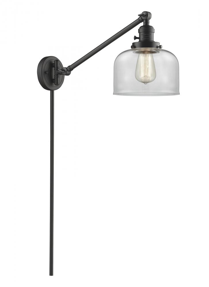 Bell - 1 Light - 8 inch - Oil Rubbed Bronze - Swing Arm