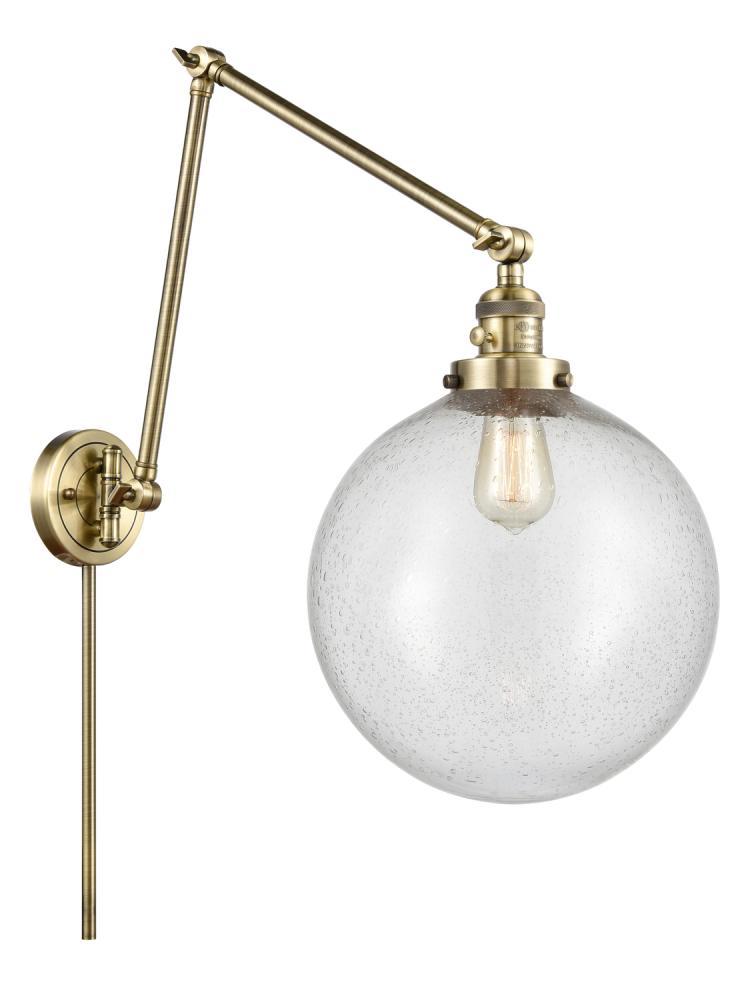 Beacon - 1 Light - 12 inch - Antique Brass - Swing Arm