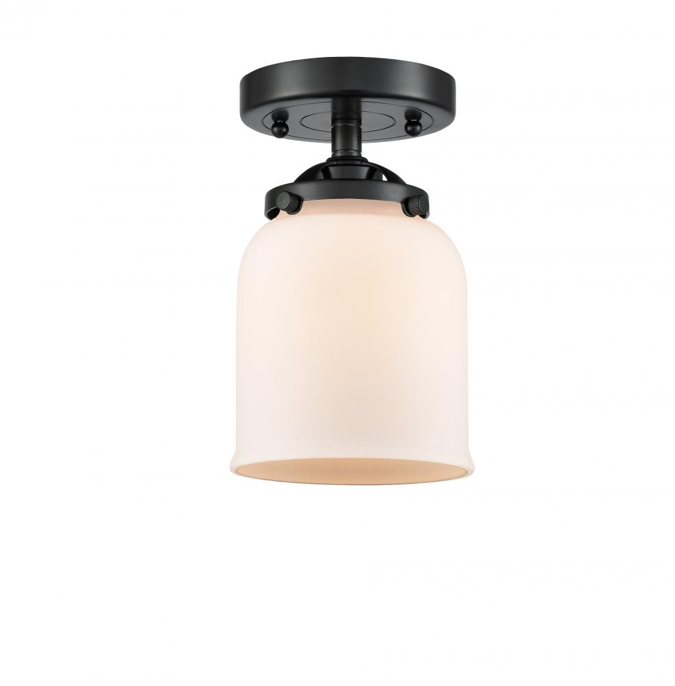 Bell - 1 Light - 5 inch - Oil Rubbed Bronze - Semi-Flush Mount