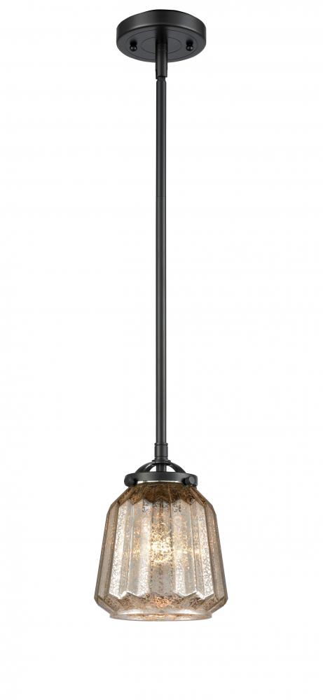 Chatham - 1 Light - 7 inch - Oil Rubbed Bronze - Cord hung - Mini Pendant